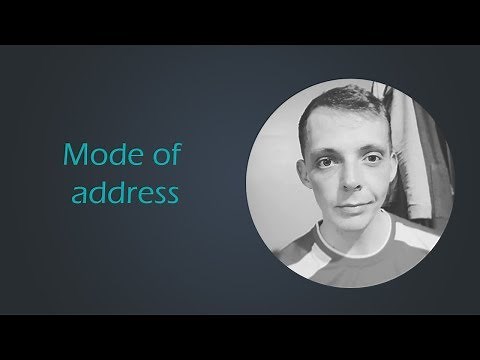 Mode of Address Explained | Media Studies