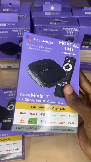 72 reactions · 9 comments | Boîtier TV T1 Mortal Android 14.0 Allwinner H313 Quad Core, RAM 2 Go ROM 16 Go, Double Wi-Fi 2.4g et 5g, BT5, Prise en Charge 4K avec Commande Vocale | Univers Electronic | Facebook