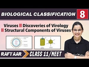 Biological Classification 08 | Viruses l Structural Components of Viruses l Class 11/NEET