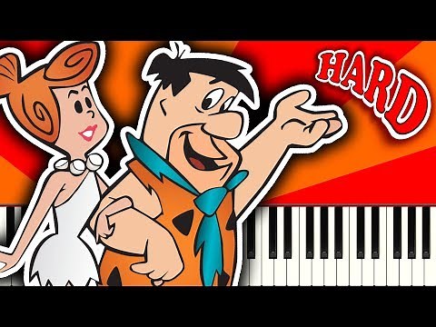 THE FLINTSTONES THEME - Piano Tutorial