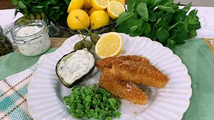 Clodagh McKenna's salmon fish fingers