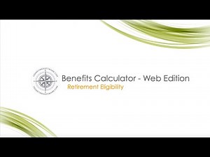 Retirement Eligibility Web