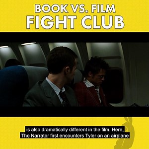 11K views · 229 reactions | #FightClub: What happens when Tyler Durden moves from the book to the screen? When a story morphs from a book into a movie, changes are inevitable. But do such changes fundamentally affect the meaning of the work? Let's find out by examining our favorite film about punch-happy bros in this new series Book vs. Film: Fight Club. | Wisecrack | Facebook