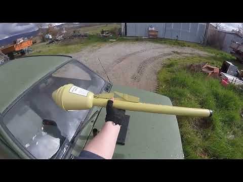 POV - How it Works - PANZERFAUST Airsoft Explosive Grenade Launcher