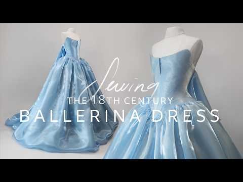 My first time Sewing with Liquid Organza - Mixing 18th century stays with modern fabrics!