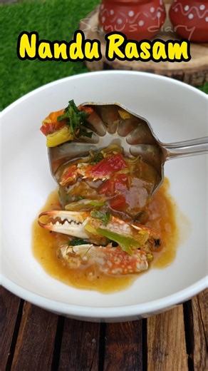Nandu Rasam ❤️ #shorts #ytshorts #nandurasam #quick recipes