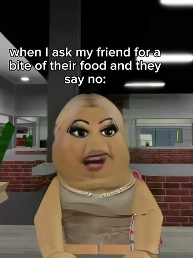 ROBLOX WHEN I ASK MY FRIEND FOR A BITE OF THEIR FOOD