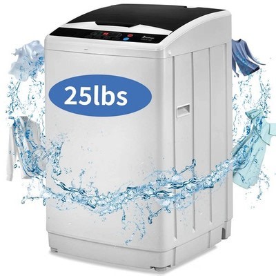 25LBS Portable Washing Machine, 2.3cu.ft Full-Automatic Electric Laundry Machine | eBay