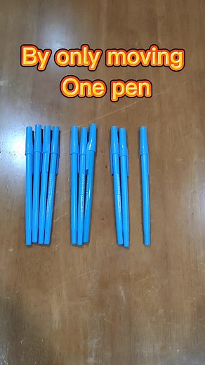 1234 Pen Challenge: Solve the Trick with 1 Pen | Part 1
