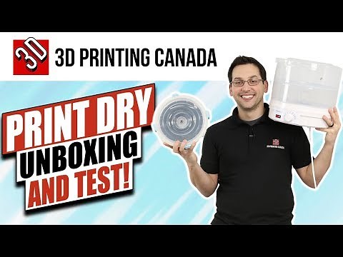 PrintDry Filament Dryer and Container Unboxing and Test