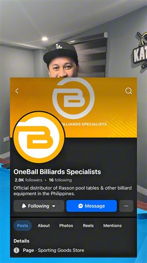 Thank you so much OneBall Billiards Specialists for my new set of balls (DynaSpheres Palladium) #reelsfypシ #everyonefollowers #katumbok | Dedeck Cepillo