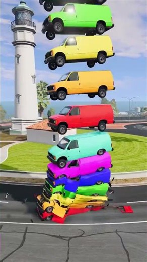 Car Crash Test for Kids 🚗🧸 | Safe AI Learning Video | Kids Shorts