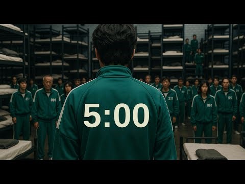 5-Minute Squid Games Timer - No Music, No Alarm