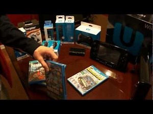 Wii U Deluxe Unboxing (Black Edition) (Plus Tons of Accessories!)