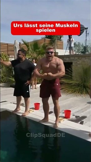 Urs is flexing his muscles 😭💪 #urs #mert #shorts