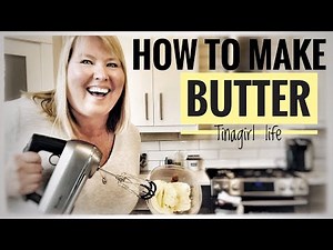 How to Make Butter at Home