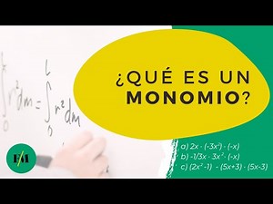 Qué es un monomio y las partes de un monomio