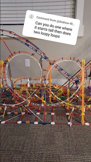 Two loopy loops #rollercoaster