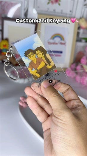 Customized keyring!🌸 | Rainbow mart