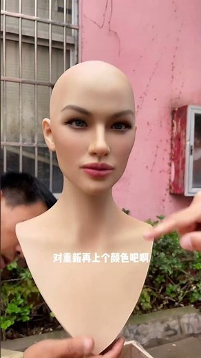 Wigs for foreign fashion mannequins, but it's not as simple as imagined.