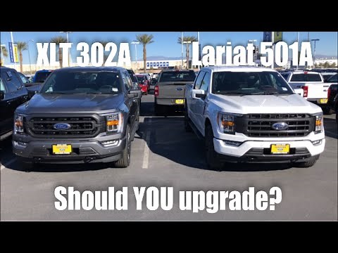 2021 Ford F-150 XLT Sport 302A vs Lariat Sport 501A | Worth $5k more?