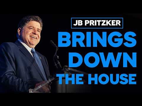 JB Pritzker BRINGS DOWN THE HOUSE in FIERY Speech for Texas Democrats