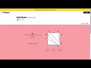 AI Solve New York Times Daily Letter Boxed Puzzle: 8/1/2025 (ASMR)