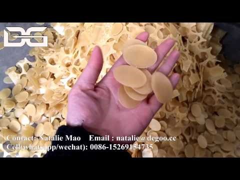 Indian Fryums making machine / Gollapa / Pani puri snack pellets processing line extruder