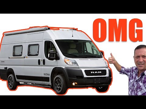 Gorgeous white cabinetry in lithium equipped Nova 20RB by Coachmen