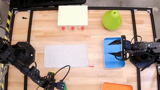 VLA模型通俗展示机械臂操作 Gemini Robotics 1.5