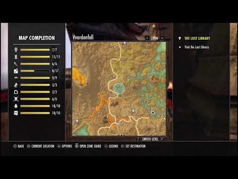 The Lost Library ( Vvardenfell ) - ESO