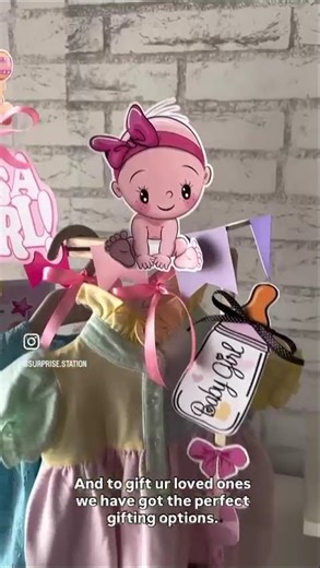 “The Cutest Newborn Baby Hamper Ever 🍼🎀 | Perfect Gift for a New Arrival” #2025 #babygifts #girl