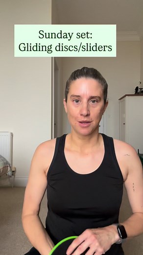 We’re away for a couple of days so I packed some gliding discs (also...