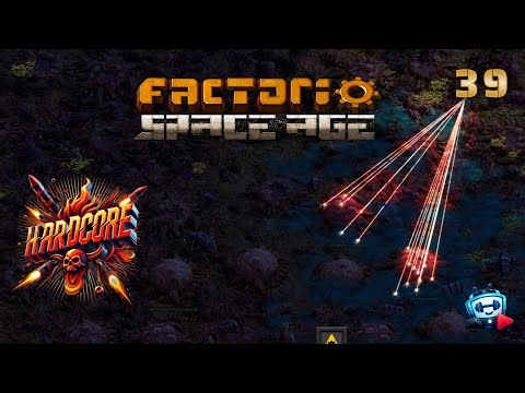 💥 HARDCORE ⚙️ Factorio Space Age - Death World | #39 | Let's Play