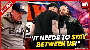 " That was between Bray[Wyatt] and I. It was a moment that we exchanged, and now, with him passing, it needs to stay between us." In our latest #exclusive interview with Bill Apter, 'The Deadman' #Undertaker commented on #BrayWyatt's passing and the relationship with him. | Sportskeeda Wrestling