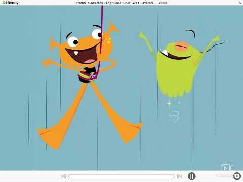 Understand Subtraction Using Number Lines, Part 1, Practice: Subtraction Using Number Lines-Level B