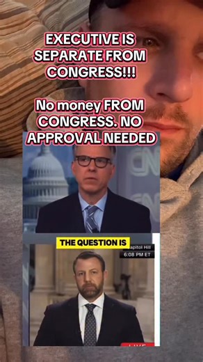 So you only need to understand, Congress, the executive and the judicial are all different branches of the government. The only reason Trump would have to tell or ask Congress’s permission as if he was given money from Congress since he was not he can do as he pleases as the most powerful figure of the executive branch it’s quite simple really. #Executive #ExecutiveBranch #OfficeOfThePresident #CongressHasNoTaxpayerMoney. #trump #maga #fyp #virals #usa #trending #makeamericagreatagain #breakingn