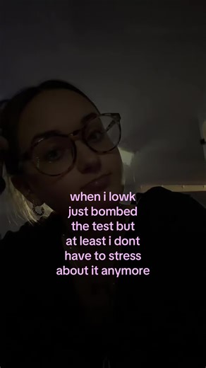 Stress Relief After a Tough Test