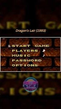 Dragon's Lair (SNES) 🎮 [1993] #retrogaming #retrogames #videogames #games #console #arcade #gaming