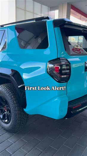 The wait is over and 🌊 Wave Maker 🌊 is finally here! Roll on into Findlay Toyota to get your first look at this gorgeous color! It’s a show stopper for sure! #toyotawavemaker #seeitherefirst #firstlook #wavemaker #4runner | Findlay Toyota