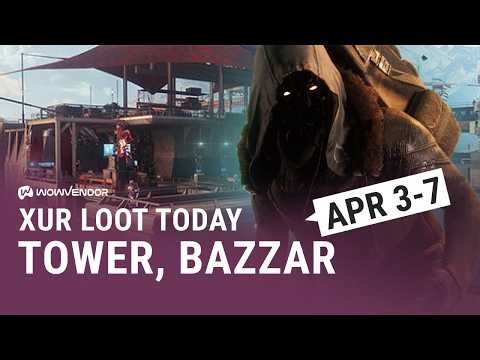 Destiny 2: Where is Xur today? 💠 April 3-7 | Location & Inventory | Renegades