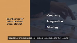 Creative Board Games For Artists
