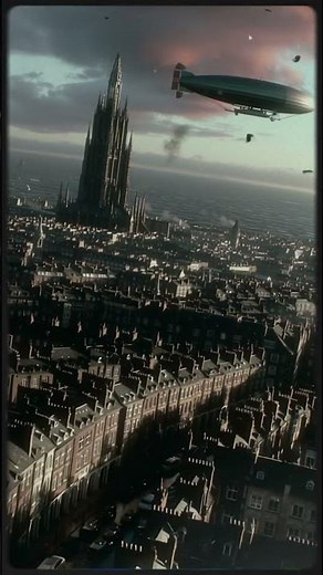 Victorian Steampunk City | AI-Generated Cinematic Short #midjourney #retrofuturism #aigenerated