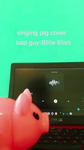Singing Pig Cover of Bad Guy by Billie Eilish