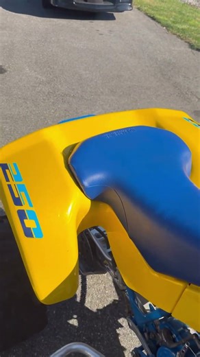 Suzuki LT250R After the complete rebuild…