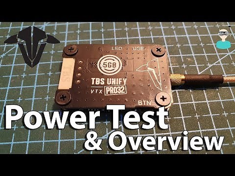 TBS Most Powerful VTX! UNIFY PRO32 HV - Power Test & Overview