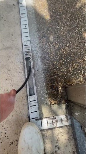 How To Clean a Channel Drain | Filthy Flush #tampadraindudes