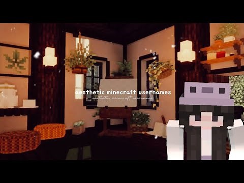 10 Aesthetic minecraft usernames|No credits needed|Lvnxria