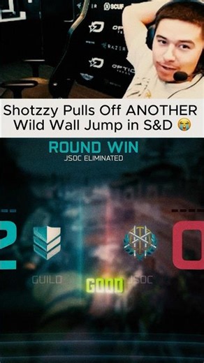 Shotzzy Pulls Off ANOTHER Wild Wall Jump in S&D 😭#cdl #opticgaming #glitches