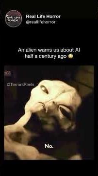An Alien Warns Us About AI